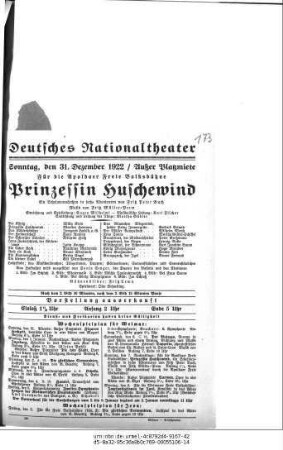 Prinzessin Huschewind