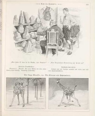 "Auch ein Sammler" "Die kluge Giraffe, oder: Die Citrone als Schutzmittel"