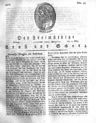 Nro. 54, Montag den 17. März 1806