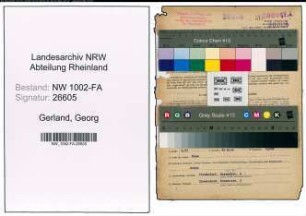 Entnazifizierung Georg Gerland, geb. 15.04.1888 (Prokurist)