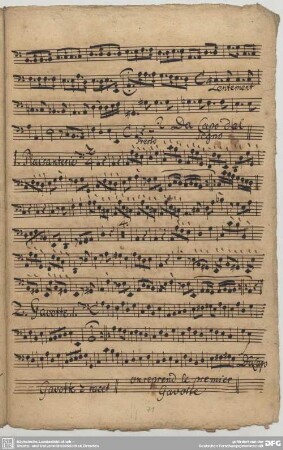 Fasch, J.F., Suiten, FWV K:a3 / Ausw.
