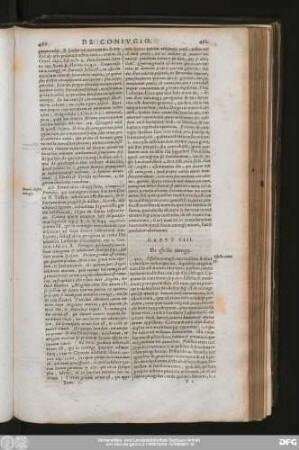 Caput VIII. De effectis coniugii.