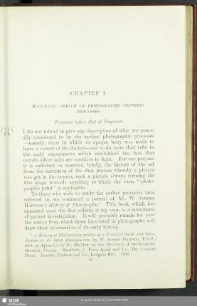 Chapter I Historical Sketch Of Photographic Printing Processes