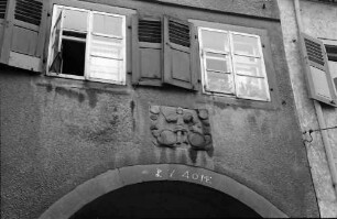 Schopfheim: Bogen mit Wappen