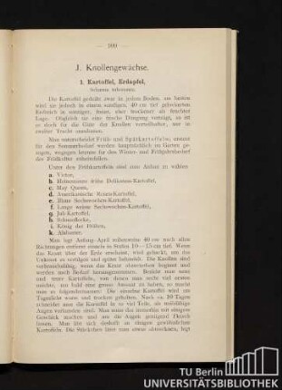 J. Knollengewächse.