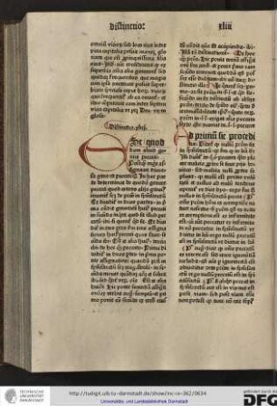 Est quoddam aliud genus peccati. Postquam magister assignavit diversa genera peccatorum, in hac parte determinat de quodam genere peccati...