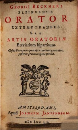 Orator extemporaneus