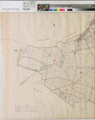 Burgsteinfurt (Steinfurt), Zusammenlegung Veltrup, Übersichtskarte