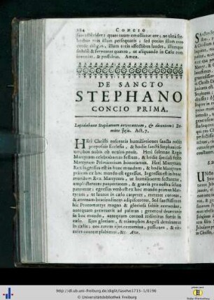 De Sancto Stephano