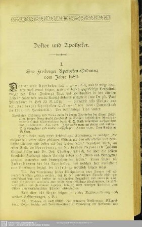 Doktor und Apotheker