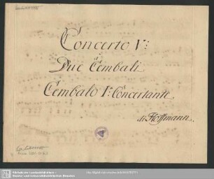 Cembalo 1: Concertante