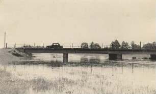 Brücke über die Schwarze Elster in Wittichenau : Móst přez Čorny Halštrow w Kulowje