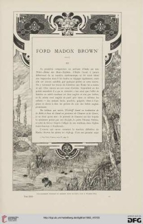 8: [Peintres anglais contemporains] : Ford Madox Brown, [2]