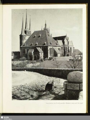 Severikirche, von Norden gesehen (Bauzeit: etwa 120 bis 1340)