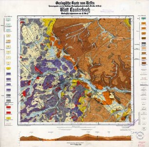 [5322] Lauterbach, Geologische Karte von Hessen