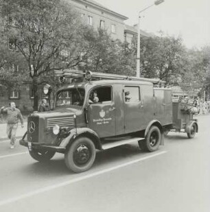 Feuerwehr, Löschfahrzeug, Dresden