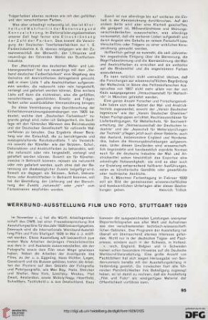 4: Werkbund-Ausstellung Film und Foto, Stuttgart 1929