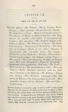 Chapter IX. From A.D. 1862 to A.D. 1705