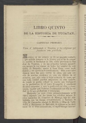 Libro Quinto