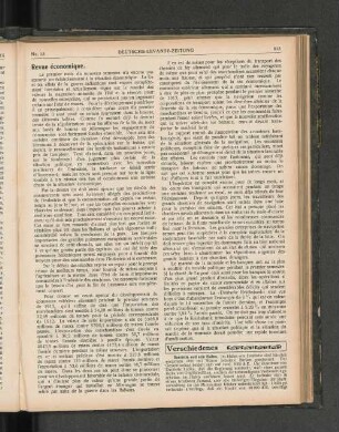 Revue économique.