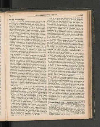 Revue économique.