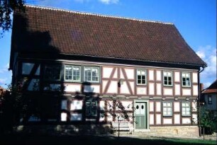 Schillerhaus, Traufseite