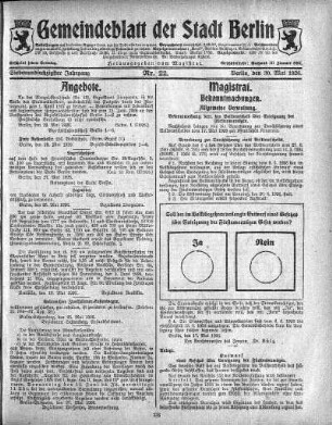 1926,22: Nr. 22, 30. Mai 1926
