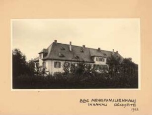 Beamtenwohnhaus, Hanau: Ansicht Garten
