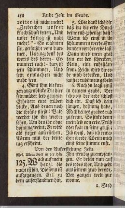 Von der Auferstehung Jesu.