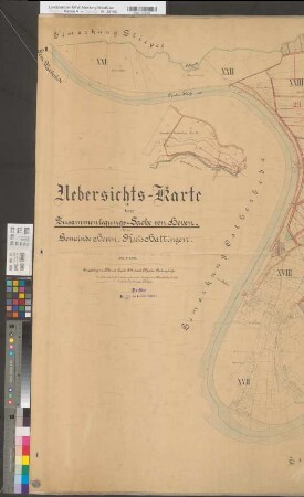 Heven (Witten), Zusammenlegung Heven, Übersichtskarte