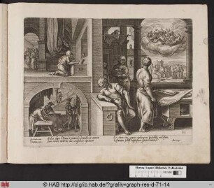 Die Vision des Heiligen Petrus.