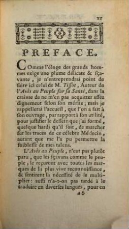 Instructions Importantes Au Peuple, Sur Les Maladies Chroniques : Pour servir de suite à l'Avis au Peuple de M. Tissot, sur les Maladies aiguës, Tome Premier