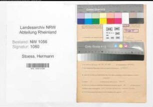 Entnazifizierung Hermann Stoess , geb. 23.07.1903 (Arbeiter)