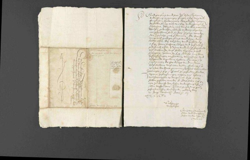 Kabinettsakten verschiedenen Inhalts, Jahrgang 1553.