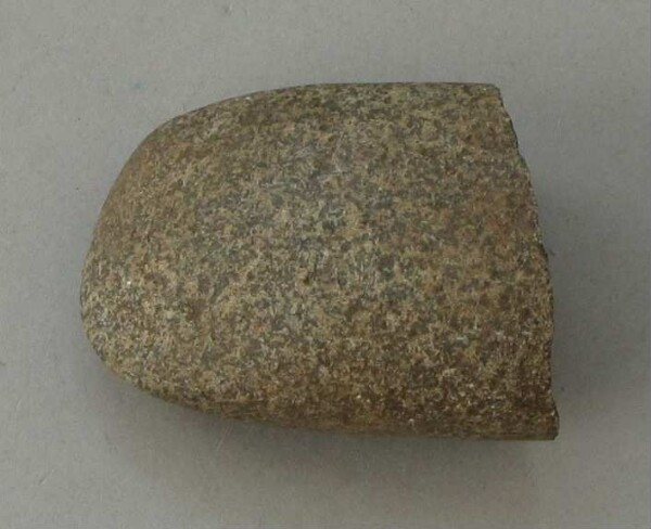 Stone axe blade (fragment)