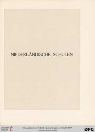 Niederländische Schulen