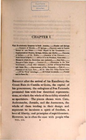 A historical and descriptive narrative of twenty years' in residence in South America : in three volumes ; containing travels in Arauco, Chile, Peru, and Colombia ; with an account of the revolution, its rise, progress and results. 3