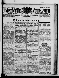 Niederrheinische Landeszeitung : Geldernsche Volkszeitung : Geldern'sches Wochenblatt : Volkszeitung für den Kreis Moers : erfolgreichstes Insertionsorgan in den Kreisen Geldern und Moers sowie in den Grenzbezirken der Kreise Cleve und Kempen