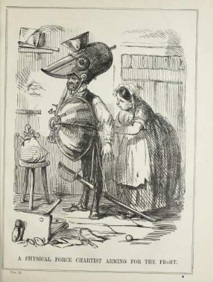A physical force chartist arming for the fight