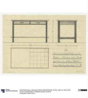 Laboratoriumstisch (Möbelentwürfe, Tische)