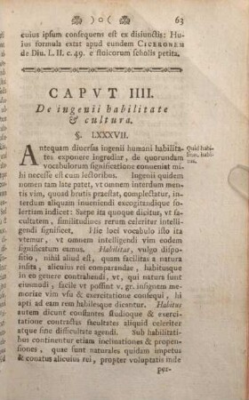 Capvt IIII. De ingenii habilitate & cultura.