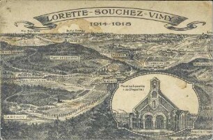 Lorette - Souchez - Vimy 1914-1915