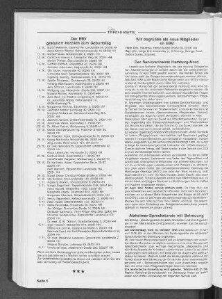 Der Seniorenbeirat Hamburg-Nord