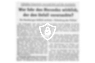 Wer fuhr [Name maskiert] wirklich, der [Name maskiert] verursachte?