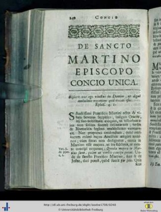 De Sancto Martino Episcopo