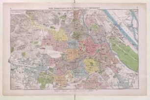 Wien, Übersichtsplan der k.k. Reichshaupt- und Residenzstadt