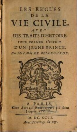 Les regles de la Vie civile