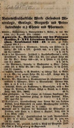 Antiquarischer Catalog, 75. 1858