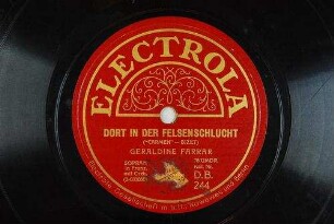 Dort in der Felsenschlucht : ("Carmen") / (Bizet)