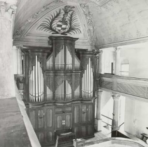 Zweimanualige Orgel